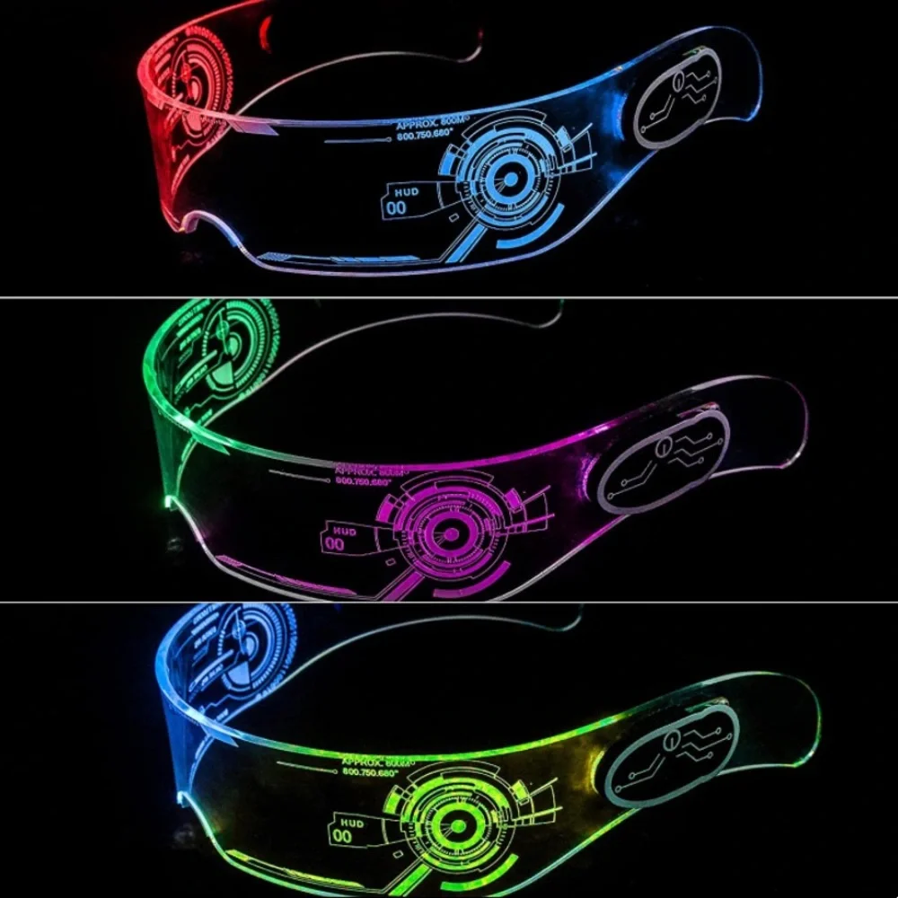 Rave led light glasses